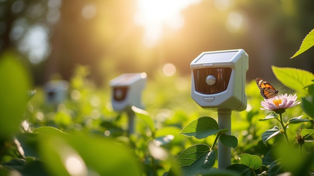 solar motion detection alarms