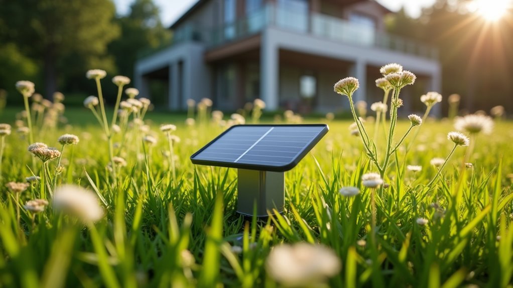 solar powered termite detection system