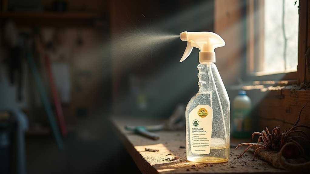 spider friendly garage conditions