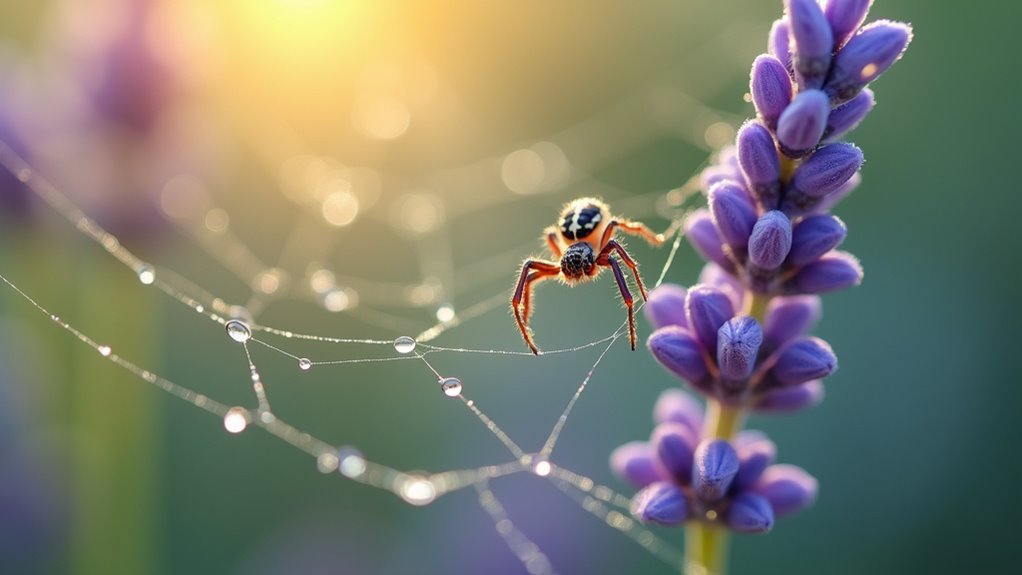 spider sensory oil detection