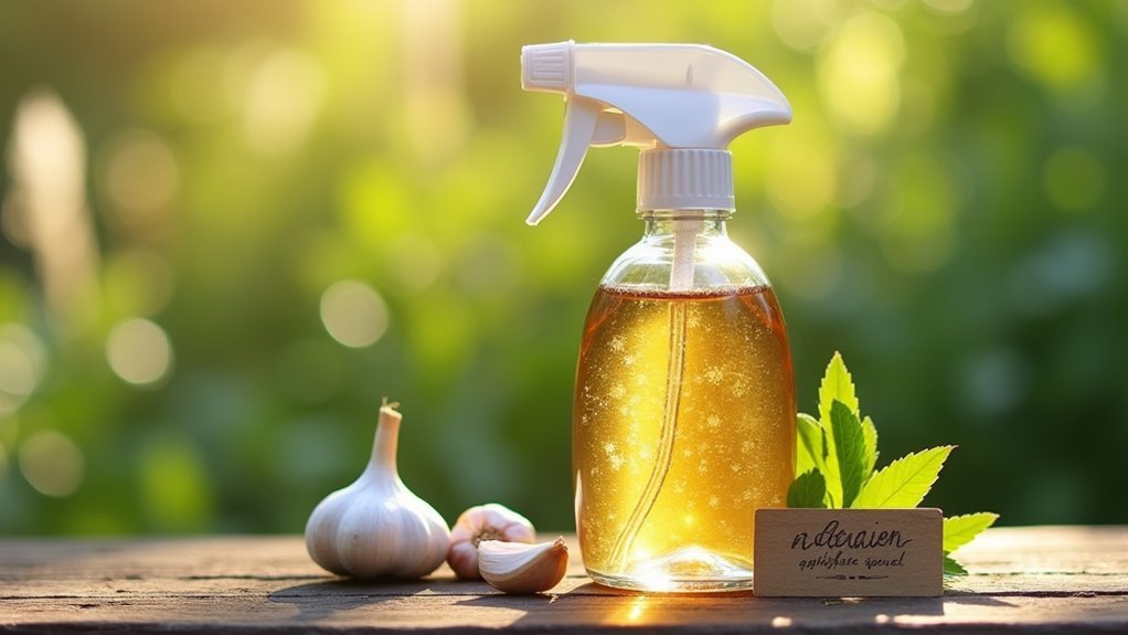 store garlic spray properly