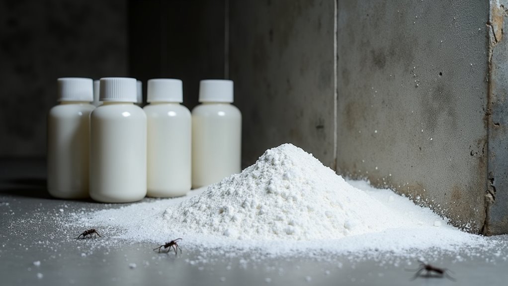 strategic boric acid placement