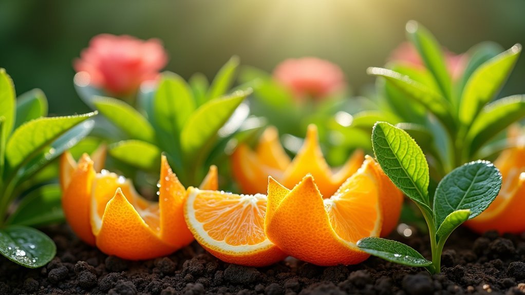 strategic citrus peel barriers