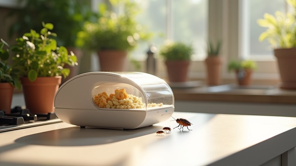 strategic cockroach trap placement
