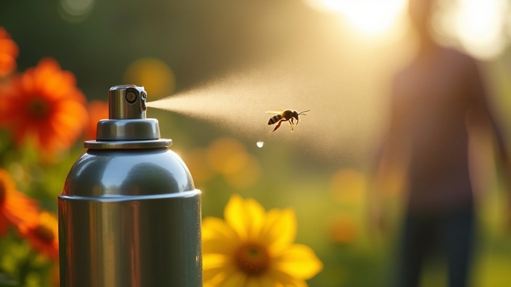 strategic timing for wasp repellent
