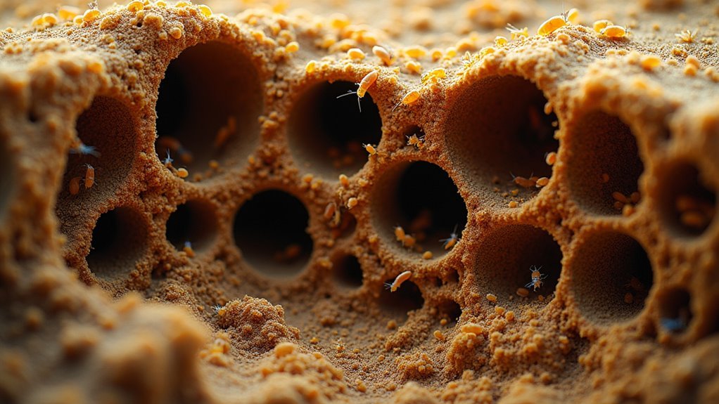 termite behaviors hinder nematodes