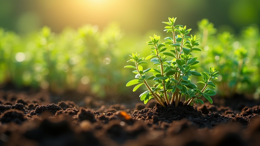 thyme oil root zone protection