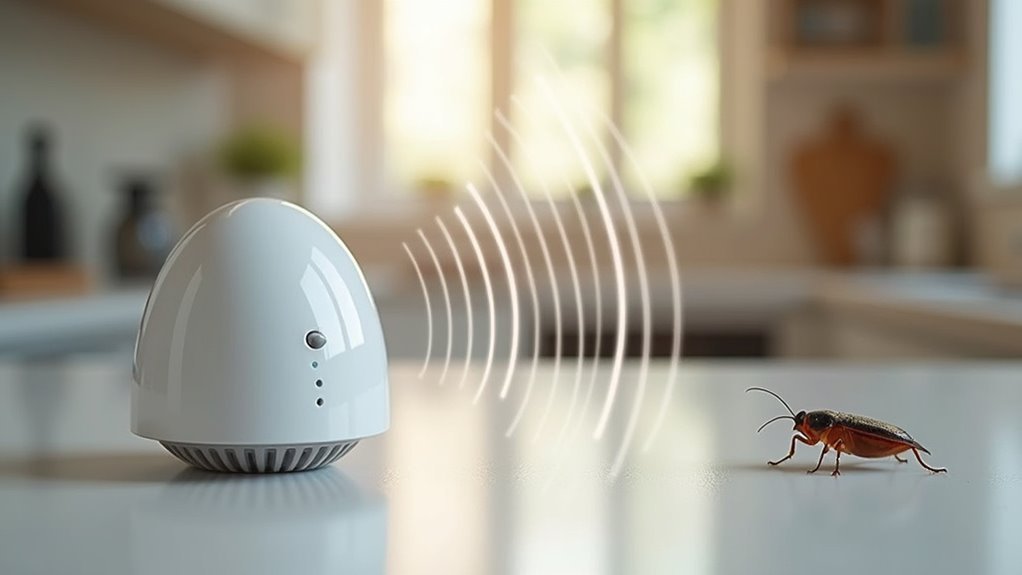 ultrasonic frequencies for cockroaches