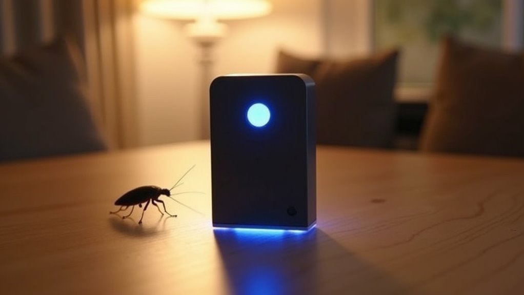 ultrasonic repellers disrupt cockroaches