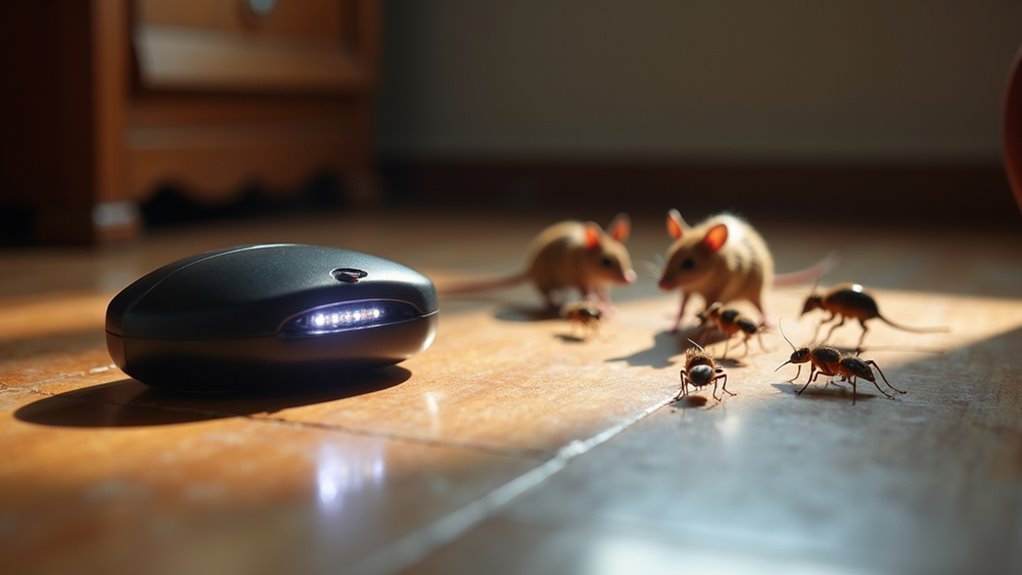 ultrasonic repellers ineffective against pests