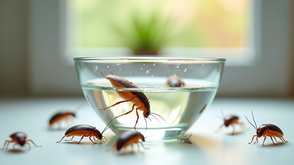 vinegar disrupts roach navigation