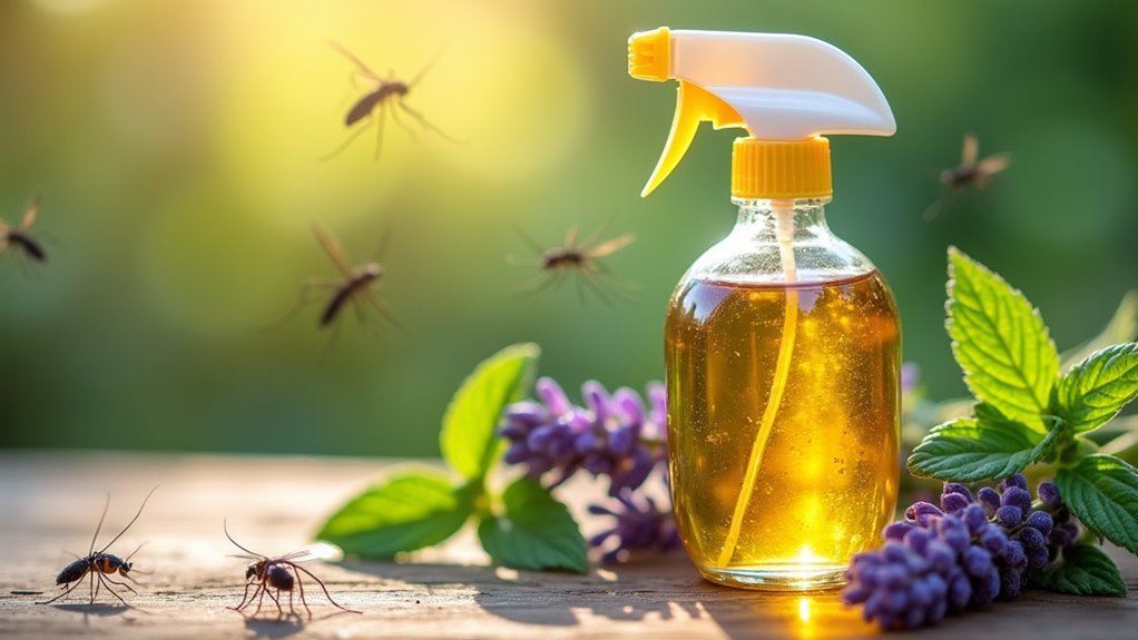 vinegar essential oil repellent