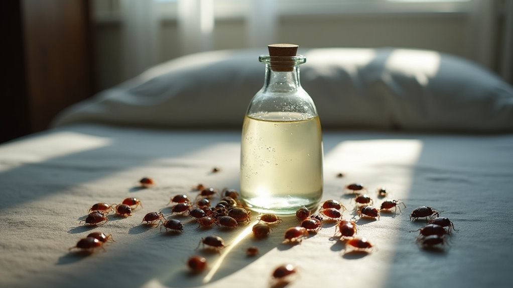 vinegar s efficacy against bed bugs