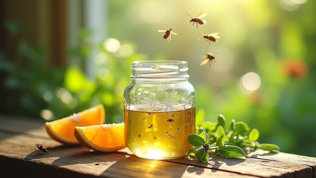 vinegar soap insect trap