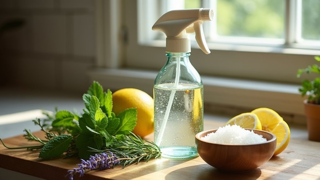 vinegar solution flea repellent