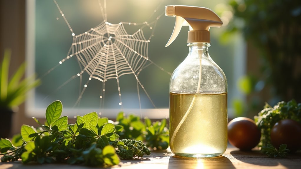 vinegar spray for spiders