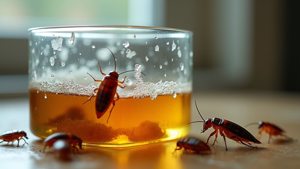 vinegar traps for cockroaches