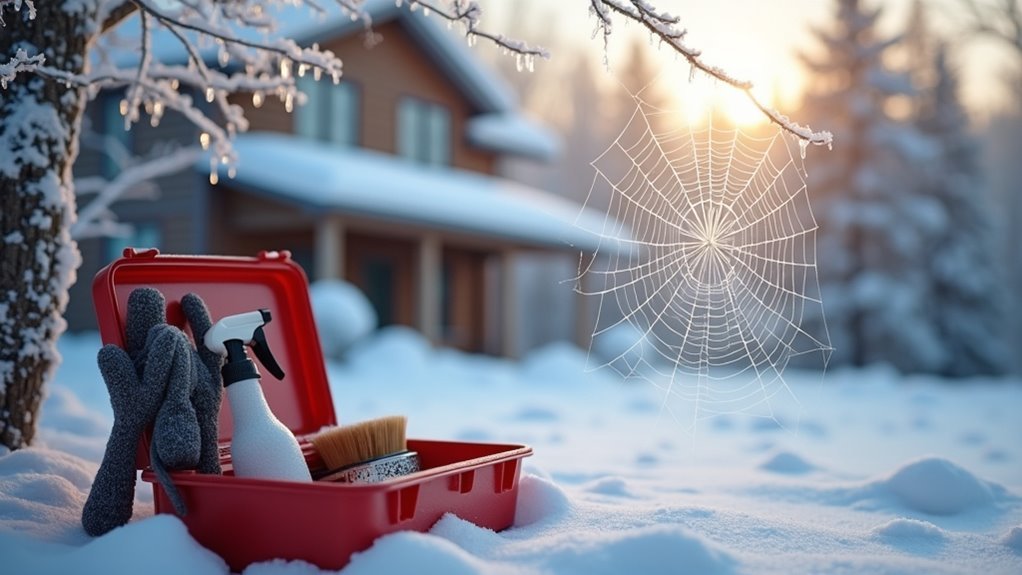 winter spider prevention plan