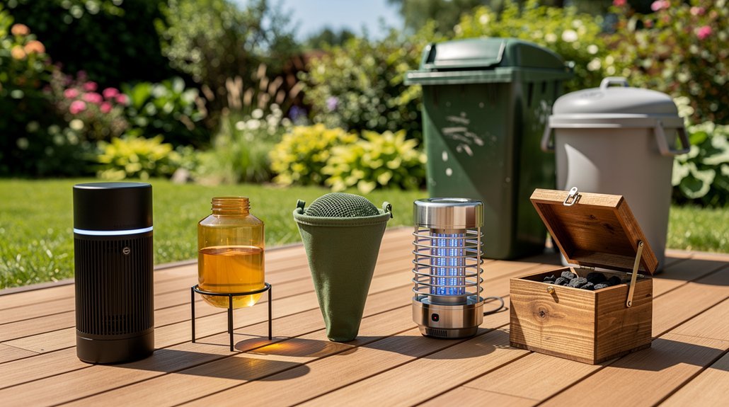 outdoor fly traps for waste areas